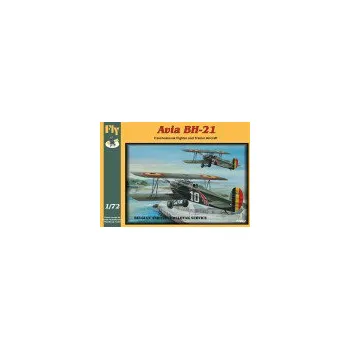 Plastikový model 1/72 Avia BH-21 (Belgian & Czechoslovak Service)