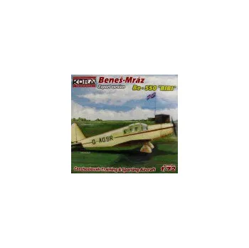 Plastikový model 1/72 Benes Mraz Be-550 Bibi Export