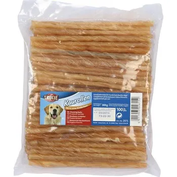 Pamlsek pro psa Trixie tyčinka točená kůže 100 ks