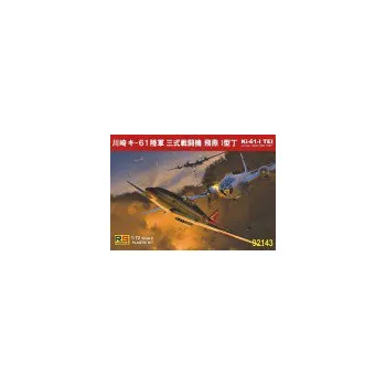 Plastikový model 1/72 Ki-61-I TEI (3x Japanese camo, 1945)