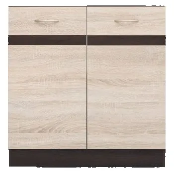 Dolní skříňka dřezová JUNONA DK2D/80/82 dub sonoma - BRW