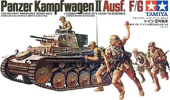 Plastikový model Tamiya Panzerkampfwagen II Ausf. F/G 1:35