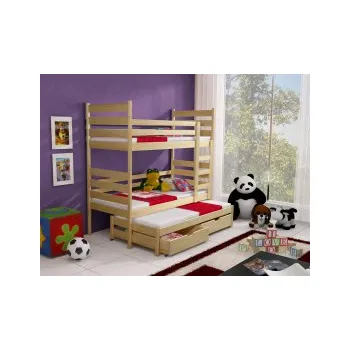 Dětská postel Kik Trade Tomáš patrová postel 200 x 90 cm