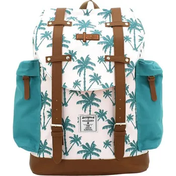 Sportovní batoh Friedrich Lederwaren F23 Palm White/Turquoise 30022-7 