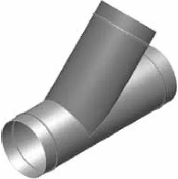 Příslušenství pro vzduchotechniku Atrea Odbočka jednostranná OBJ 45 stupňů