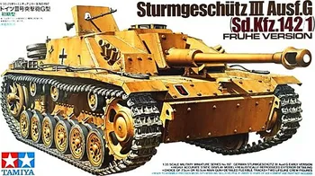 Plastikový model Tamiya Sturmgeschütz III Ausf.G 1:35