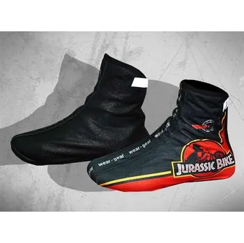 Cyklistické návleky Wear Gear zimní návleky na tretry Jurassic Bike Black Varianta: 44