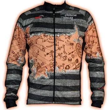 cyklistický dres Wear Gear dres Prison s dlouhým rukávem Varianta: XXL