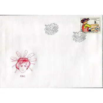 Poštovní známka Česká pošta (1993) FDC 20 - MS ve veslování