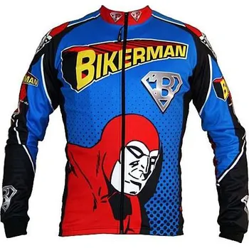cyklistický dres Wear Gear dres Bikerman s dlouhým rukávem Varianta: XXL