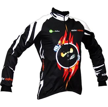 Cyklistická bunda Zimní bunda Wear Gear Mr Explosion Black Zero Wind jacket Varianta: M