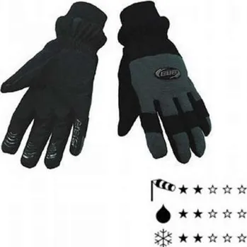 cyklistický dres rukavice zimní BBB Coldshield černé Varianta: M
