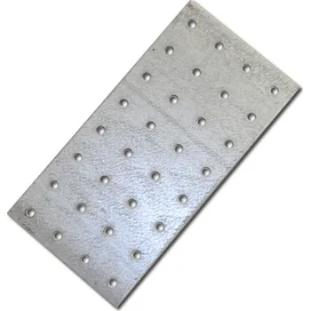 Tesařské kování Děrovaná styčníková deska 80 x 160 x 2,0 č.B09