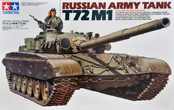 Plastikový model Tamiya Russian Army Tank T-72 M1 1:35