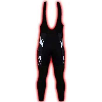 Cyklistické kalhoty Wear Gear dlouhé kalhoty Mr.Explosion Black s laclem Varianta: 3XL