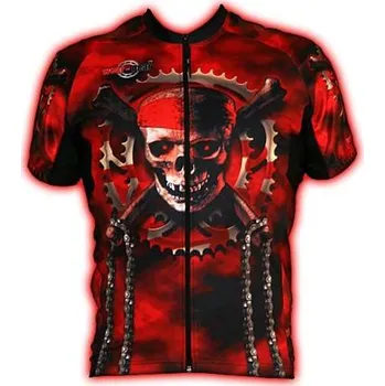 cyklistický dres Wear Gear dres Bones and Chains Varianta: 3XL