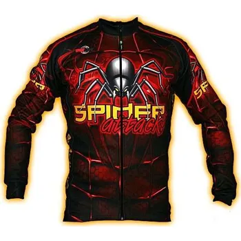 cyklistický dres Wear Gear dres Spider Attack s dlouhým rukávem Varianta: S