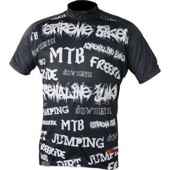 cyklistický dres cyklistický dres Wear Gear Adrenaline black Varianta: S