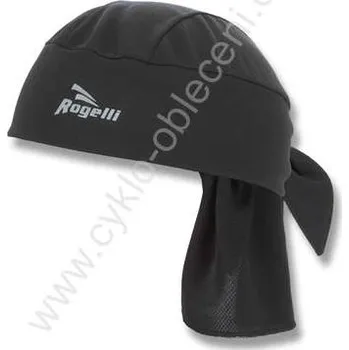 Cyklistické návleky Zavazovací cyklošátek Rogelli BANDANA - černý