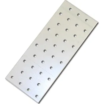 Tesařské kování Děrovaná styčníková deska 80 x 200 x 2,0 č.B10