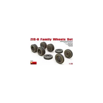 Plastikový model 1/35 ZIS-6 Family wheels set
