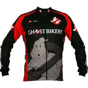 cyklistický dres Wear Gear dres Ghostbikers s dlouhým rukávem Varianta: XL