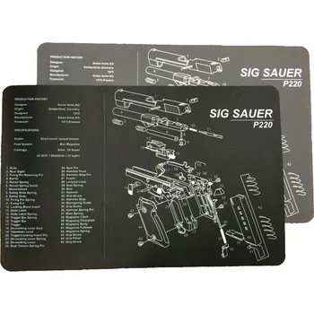 Čištění zbraně Podložka pod zbraně SIG SAUER P220 - černá
