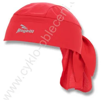 Cyklistické návleky Zavazovací cyklošátek Rogelli BANDANA - červený
