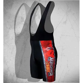 Cyklistické kalhoty Wear Gear kalhoty s laclem Bike Punisher Red Varianta: 3XL