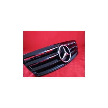 Tuning Sportovní maska Mercedes C Class W203, černá lesklá