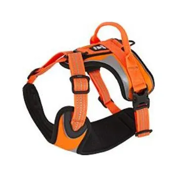 Postroj pro psa Recenze Hurtta Lifeguard Dazzle postroj oranžový