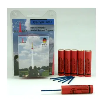 RC model ostatní Klima raketový motor D9-7 (6ks)