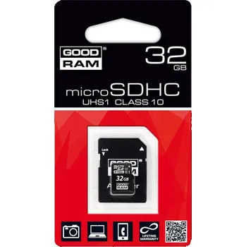 Goodram microSDHC 32 GB Class 10 UHS-I…