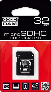 Paměťová karta Goodram microSDHC 32 GB Class 10 UHS-I U1 (M1A0-0320R11)