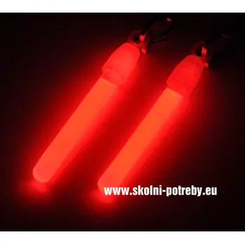 Náušnice Svítící náušnice červené 302413