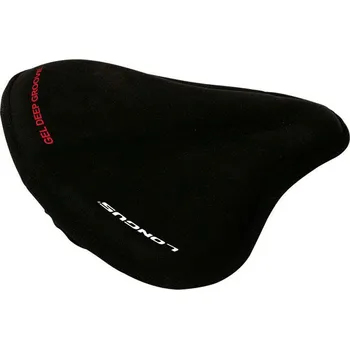 Sedlo na kolo Potah na sedlo Longus Trekking gel širší