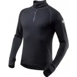 Devold Expedition Man Zip Neck Black