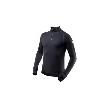 Devold Expedition Man Zip Neck Black