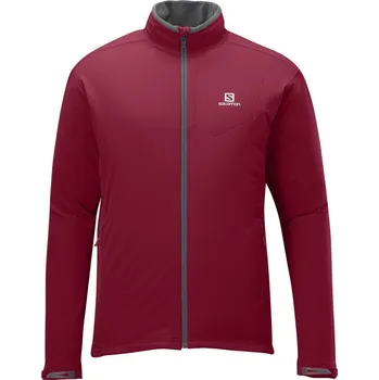 Pánské oblečení Bunda Salomon Nova Softshell victory red M