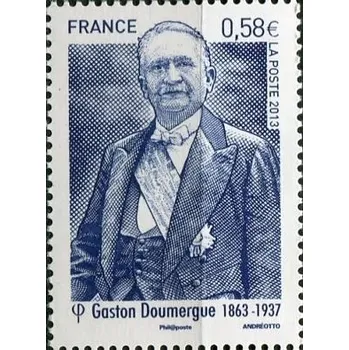 Poštovní známka Post France (2013) MiNr. 5646 ** - Francie - 150. výročí narození Gaston Doumergue