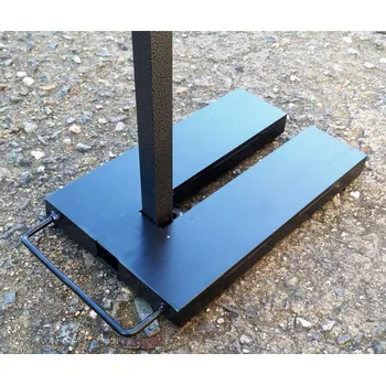 Ocelové závaží podkova 15kg