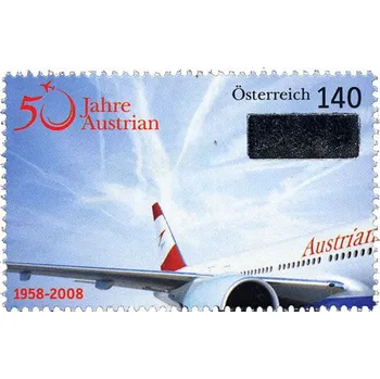 Poštovní známka Österreich post (2008) č. 2718 ** - Rakousko - 50 let letecká společnost "Austrian Airlines"