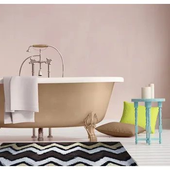 Koupelnová předložka Kobereček - Etno hnědý