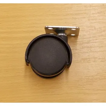 Nábytkové kování Kolečko pevné 40 mm, s plotničkou