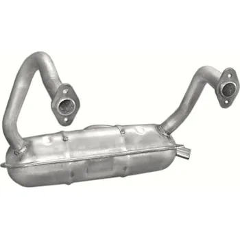 Zadní díl výfuku Výfuk - zadní tlumič - díl výfuku FIAT 126 650 (07.01)