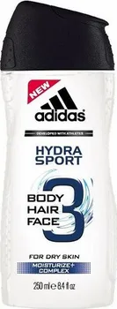 Sprchový gel Adidas Hydra Sport 3v1 M sprchový gel 250 ml 