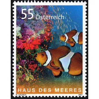 Poštovní známka Österreich post (2007) č. 2694 ** - Rakousko - 50 let mořský svět, Vídeň