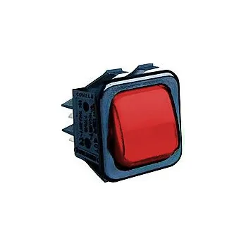 vypínač Podsvětlený spínač CXLS červený