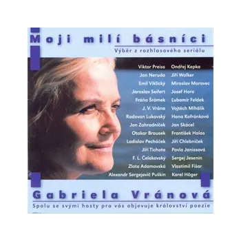 Moji milí básníci - Gabriela Vránová a kolektiv: Audiokniha MP3