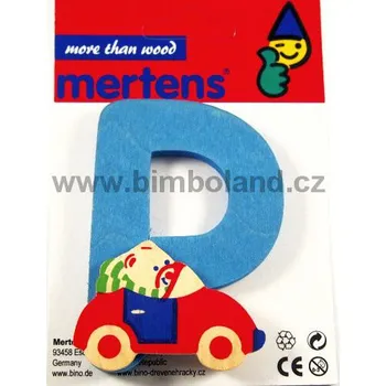 Mertens Písmeno s medvědem P